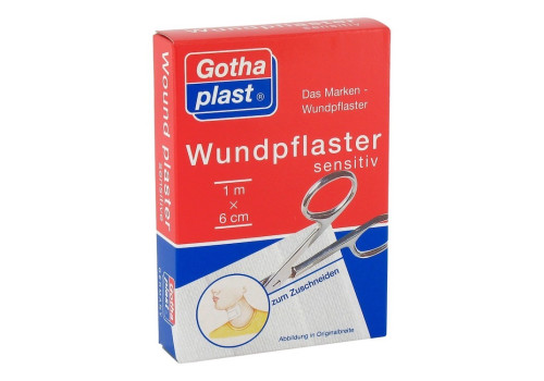 GOTHAPLAST Wundpfl.sensitiv 6 cmx1 m geschnitten – PZN 4951198 (PZN 4951198)