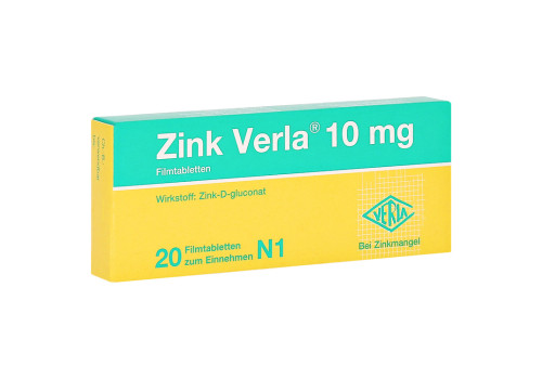 Zink Verla 10mg – PZN 8912172 (PZN 8912172)