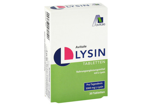 Avitale L-Lysin 750 mg – PZN 10414300 (PZN 10414300)