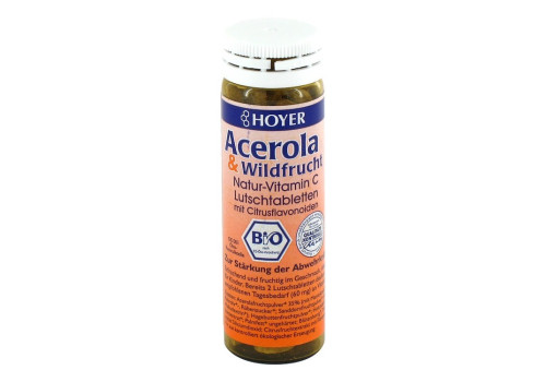 ACEROLA & WILDFRUCHT Vitamin C Lutschtabletten – PZN 7626429 (PZN 7626429)