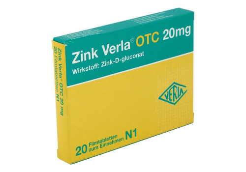 Zink Verla OTC 20mg – PZN 3000526 (PZN 3000526)