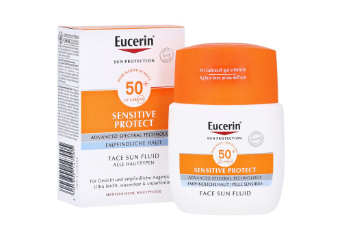 Eucerin Sun Sensitive Protect Face Fluid LSF 50+ – PZN 11370102 (PZN 11370102)