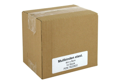 MULLBINDEN 8 cmx4 m elastisch – PZN 7622822 (PZN 7622822)