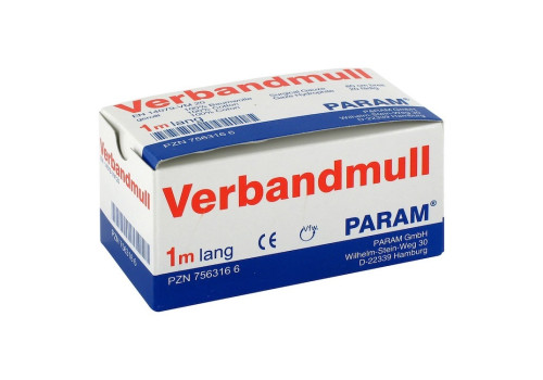 VERBANDMULL 1 m gerollt – PZN 7563166 (PZN 7563166)