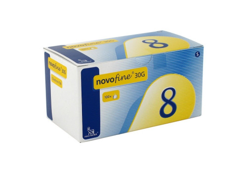 NOVOFINE 8 Kanülen 0,30x8 mm 30 G thinwall – PZN 7669539 (PZN 7669539)