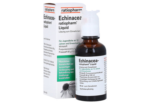 Echinacea-ratiopharm Liquid – PZN 7686199 (PZN 7686199)