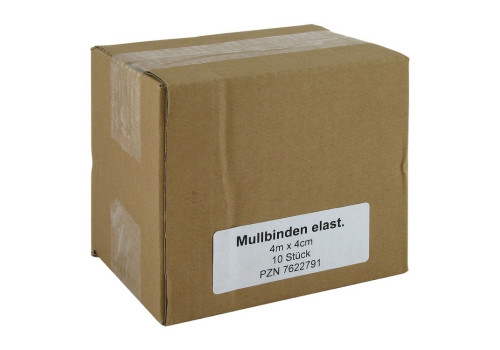 MULLBINDEN 4 cmx4 m elastisch – PZN 7622791 (PZN 7622791)