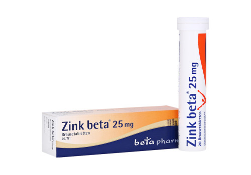 Zink beta 25mg – PZN 8653457 (PZN 8653457)