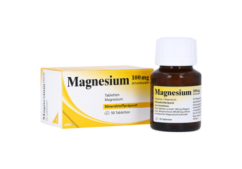 MAGNESIUM 100 mg Jenapharm Tabletten – PZN 8530803 (PZN 8530803)