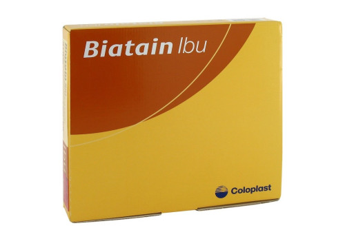 BIATAIN Ibu Schaumverband 10x10 cm nicht haftend – PZN 4808331 (PZN 4808331)