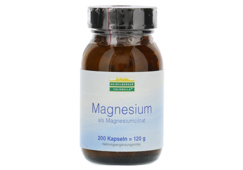 MAGNESIUM ALS Magnesiumcitrat Kapseln – PZN 12395469 (PZN 12395469)