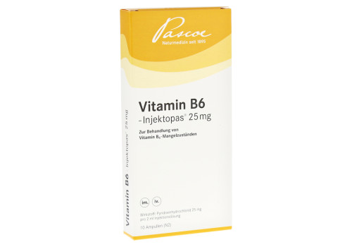 Vitamin B6-Injektopas 25mg – PZN 2180182 (PZN 2180182)