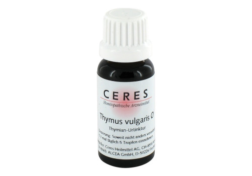 CERES Thymus vulgaris Urtinktur – PZN 289710 (PZN 289710)