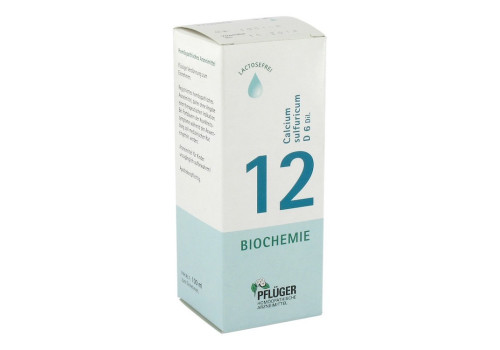 BIOCHEMIE Pflüger 12 Calcium sulfuricum D 6 Tropf. – PZN 6324784 (PZN 6324784)