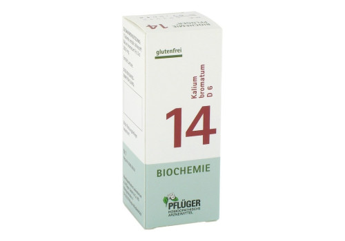 BIOCHEMIE Pflüger 14 Kalium bromatum D 6 Tabletten – PZN 6321366 (PZN 6321366)