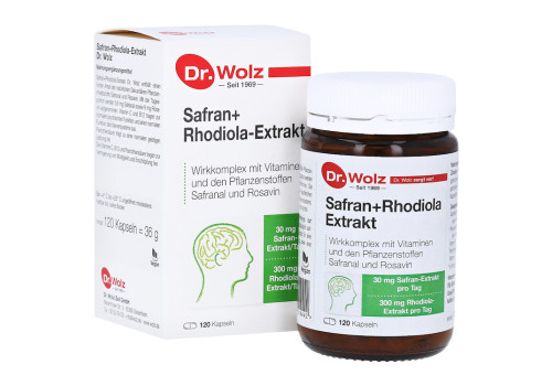 SAFRAN+RHODIOLA-Extrakt Dr.Wolz Kapseln – PZN 10251944 (PZN 10251944)