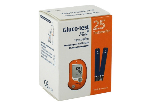 GLUCO TEST Plus Blutzuckerteststreifen – PZN 7123183 (PZN 7123183)