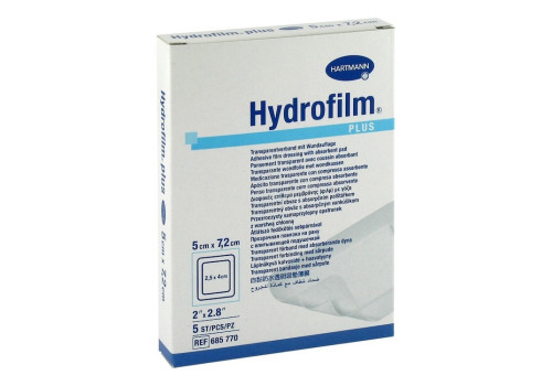 HYDROFILM Plus Transparentverband 5x7,2 cm – PZN 4605705 (PZN 4605705)