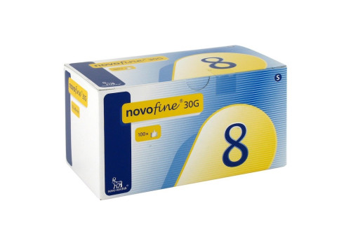 NOVOFINE 8 Kanülen 0,30x8 mm – PZN 4312860 (PZN 4312860)