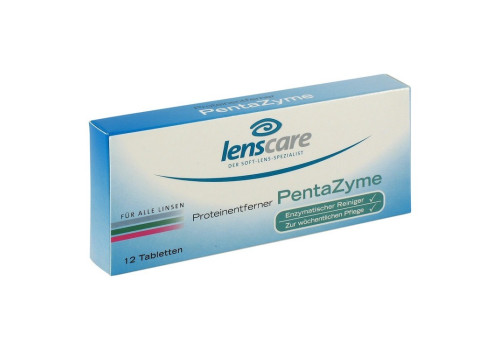 LENSCARE PentaZyme Proteinentferner Tabletten – PZN 1166837 (PZN 1166837)