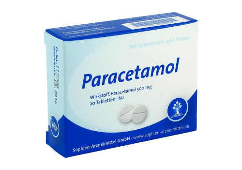 Paracetamol 500mg Sophien – PZN 1679407 (PZN 1679407)