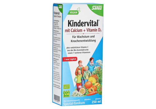 Salus Kindervital mit Calcium + D3 Tonikum Bio – PZN 7386876 (PZN 7386876)