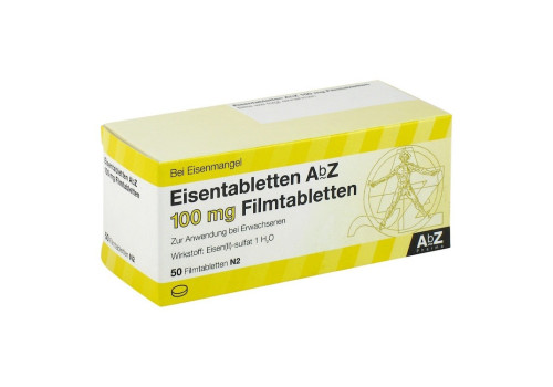 Eisentabletten AbZ 100mg – PZN 6683750 (PZN 6683750)