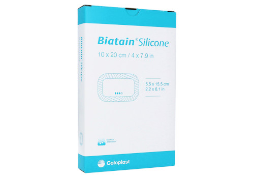 BIATAIN Silicone Schaumverband 10x20 cm – PZN 11486000 (PZN 11486000)