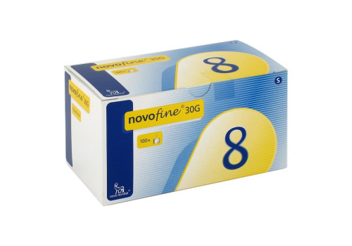 NOVOFINE 8 Kanülen 0,30x8 mm – PZN 6108282 (PZN 6108282)