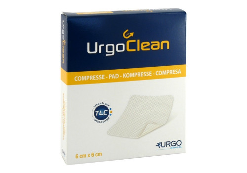 URGOCLEAN Kompresse 6x6 cm – PZN 8456260 (PZN 8456260)