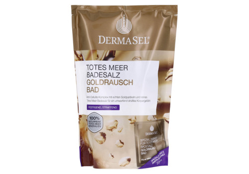 Dermasel Totes Meer Badesalz+Gold Exklusiv – PZN 7390197 (PZN 7390197)