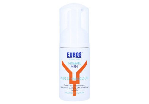 EUBOS INTIMATE MEN milde Schaumdusche – PZN 15379666 (PZN 15379666)