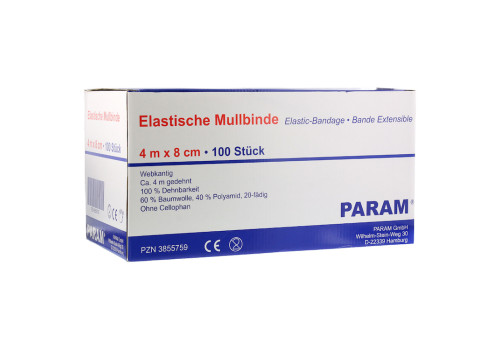 MULLBINDEN elast.8 cm o.Cellophan – PZN 3855759 (PZN 3855759)