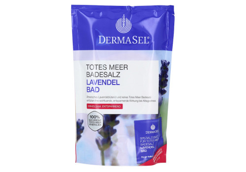 DERMASEL Totes Meer Badesalz+Lavendel SPA – PZN 7389811 (PZN 7389811)