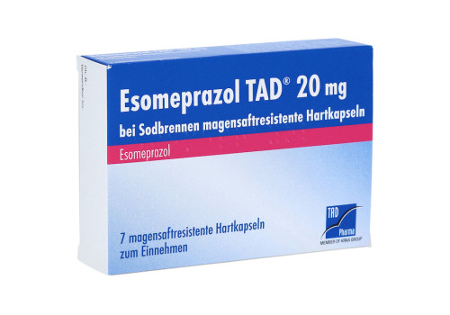 Esomeprazol TAD 20mg bei Sodbrennen – PZN 10963372 (PZN 10963372)