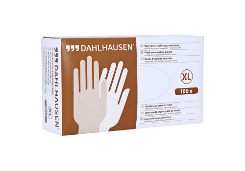 VINYL Handschuhe ungepudert Gr.XL – PZN 3691306 (PZN 3691306)