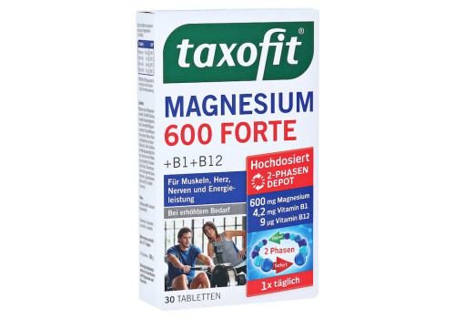 Taxofit Magnesium 600 Forte Depot Tabletten – PZN 10793160 (PZN 10793160)