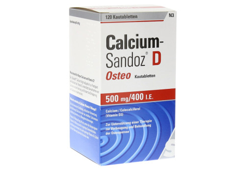 CALCIUM SANDOZ D Osteo Kautabletten – PZN 490429 (PZN 490429)