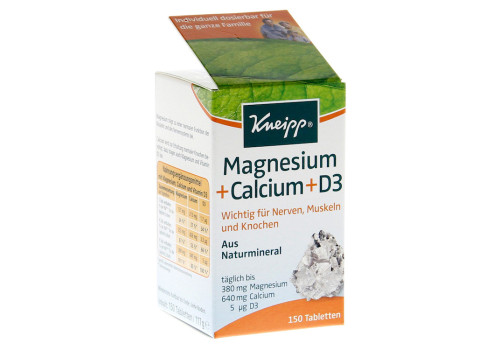 Kneipp Magnesium + Calcium + D3 Tabletten – PZN 3311551 (PZN 3311551)