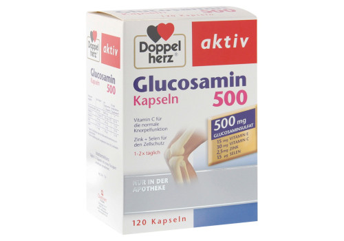 DOPPELHERZ Glucosamin 500 Kapseln – PZN 6325341 (PZN 6325341)