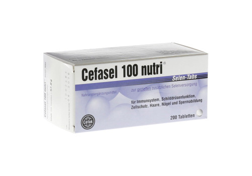 Cefasel 100 Nutri Selen-Tabs – PZN 7008795 (PZN 7008795)