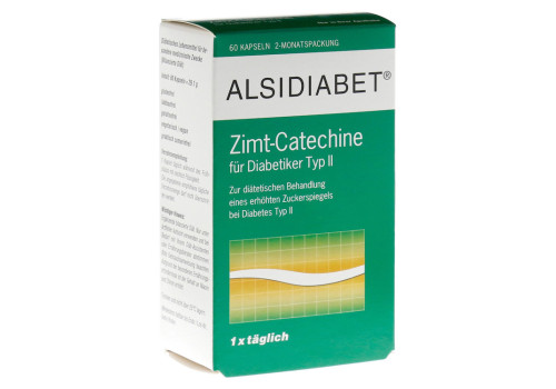 Alsidiabet Zimt Catechine f.Diab.Typ II Kapseln – PZN 7026899 (PZN 7026899)