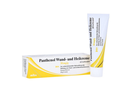 Panthenol Wund- und Heilcreme JENAPHARM 50mg/g – PZN 8814541 (PZN 8814541)