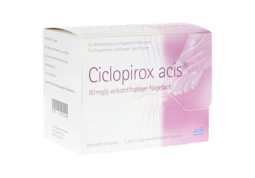 Ciclopirox acis 80mg/g – PZN 11510388 (PZN 11510388)