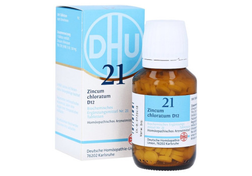 BIOCHEMIE DHU 21 Zincum chloratum D 12 Tabletten – PZN 2581691 (PZN 2581691)