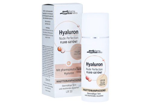 HYALURON NUDE Perfect.Fluid getönt hell.HT LSF 20 – PZN 14406504 (PZN 14406504)