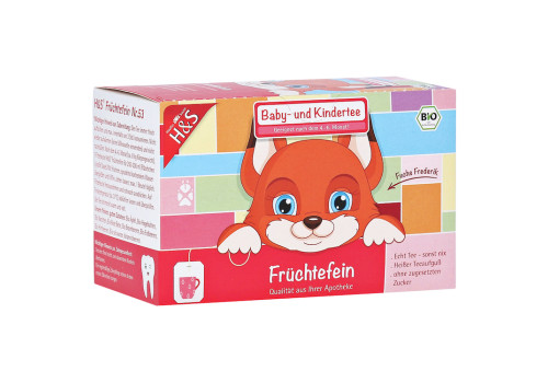 H&S Bio Baby- u.Kindertee Früchtefein Filterbeutel – PZN 14264234 (PZN 14264234)