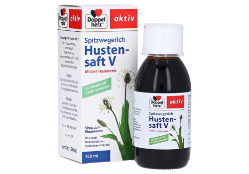 Doppelherz Spitzwegerich Hustensaft V – PZN 7090733 (PZN 7090733)