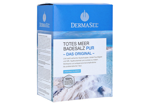 Dermasel Totes Meer Badesalz Pur – PZN 7588031 (PZN 7588031)