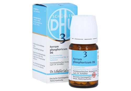 BIOCHEMIE DHU 3 Ferrum phosphoricum D 6 Tabletten – PZN 273979 (PZN 273979)